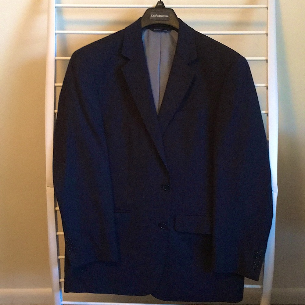 Croft & Barrow Men’s Navy Blue Blazer 40R